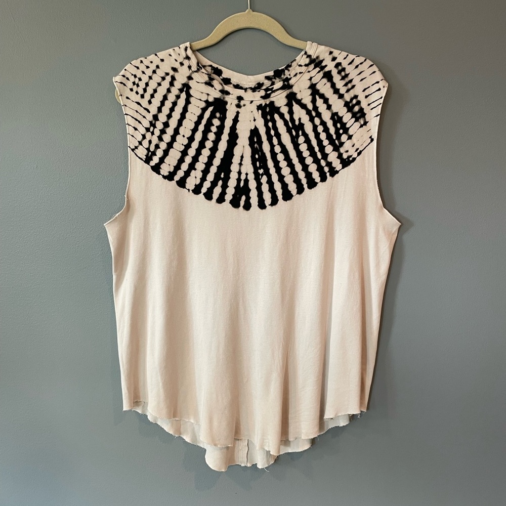 Raquel Allegra Hand Dyed Muscle Tee, size 3 (L)